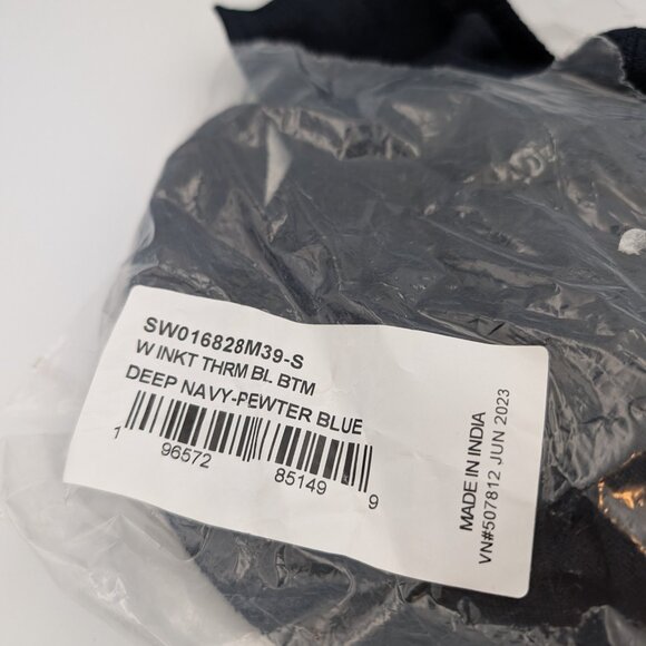 2 Pairs - Smartwool Women's Base Layer Leggings Bundle | Navy & Black - Picture 6 of 12